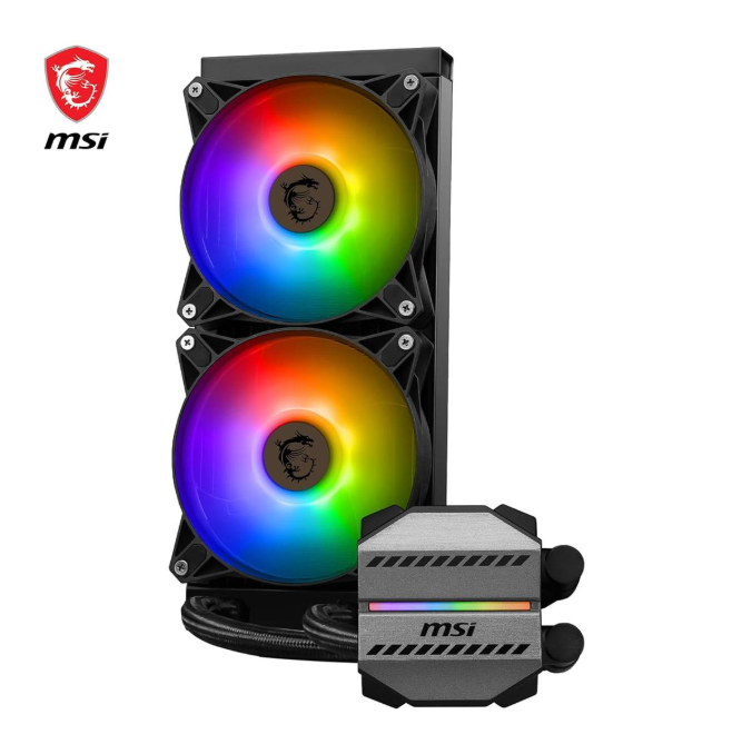 MSI Liquid Cooler MAG CoreLiquid M240 ARGB AIO 240mm MSI Liquid Cooler MAG CoreLiquid M240 ARGB AIO 240mm